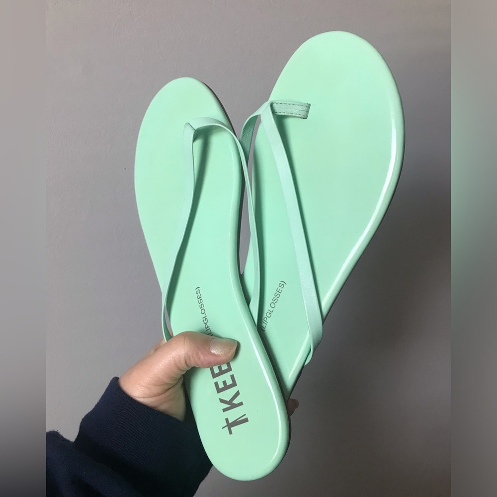 Tkees lipglosses flip flops
